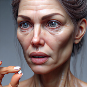 Sally 35 takes a pill which reverts her back to her pubescent s...