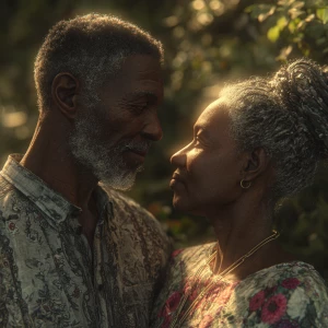 Generate a realistic, lifelike image of a middle-aged African Am...