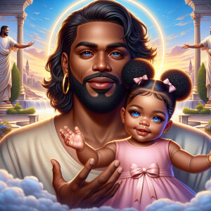 Create a 3D realistic artwork featuring the phrase 'Jesus Saves'...