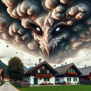 a Demon hath possessed clouds and now the village will regret wh...