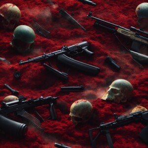 warfare with dead bodies mass killings from guns