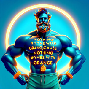 A captivating 3D render of a confident, stunningly handsome gay...