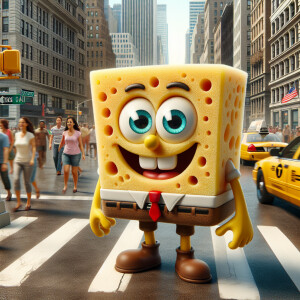 SpongeBob SquarePants In New York City