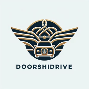 Create a sophisticated logo for "Doorship Drive," a luxury car r...