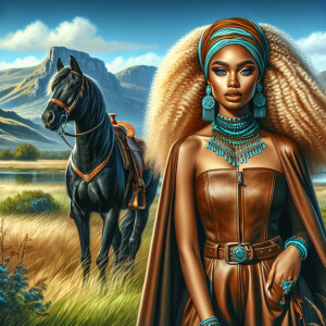 Create a realistic, full-body, airbrushed oil painting of a pale...