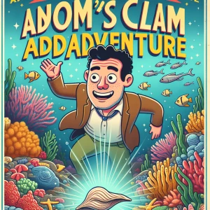 A movie poster for a film called “Adam’s Nose Clam Adventure”