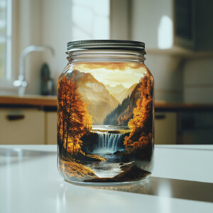 Surrealism. A double exposure image in Christoffer Relander's si...