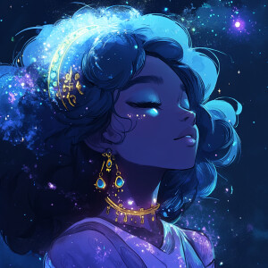 Vetraxa, The Celestial Empress

A towering cosmic empress with v...