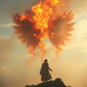 No angel will save what’s already burning.