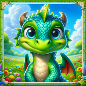 Cute dragon