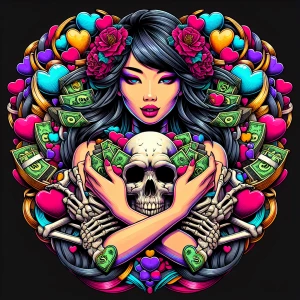 Shaped Logo
 brand name [Dead Hearts & Butterflies]
Anime logo
E...