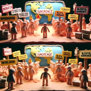 Hazme un stop Motion sobre la ignorancia es un problema de salud...