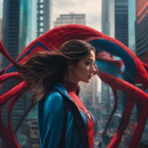 If a woman were spider-man