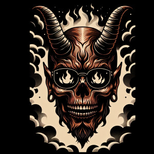 2020's devil illustration