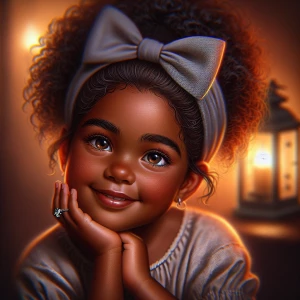 A detailed, realistic digital airbrush painting of an Afro Latin...
