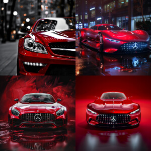 mercedes benz red avatar