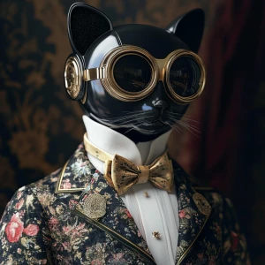 Un chat robot fashion