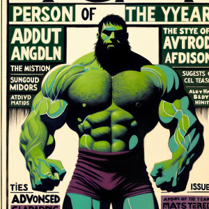 The hulk as time magazine’s man of the year