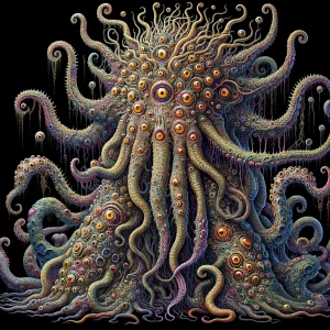 A towering beast of tentacles and eyes, the Lovecraftian fabled...