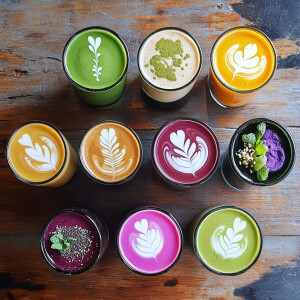 设计一间简约健康咖啡店咖啡菜单