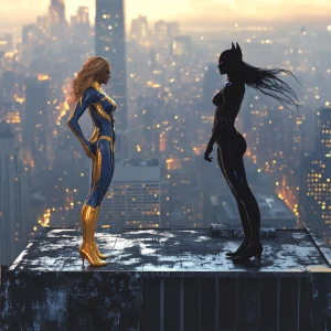 In a powerful tableau that captures the eternal struggle between...
