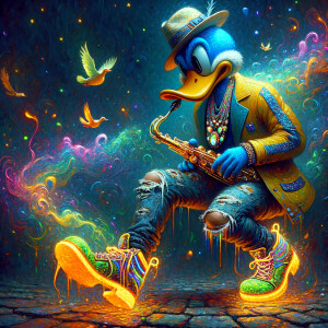 Prompt: Create a digital art portrayal in airbrushed glossy hype...