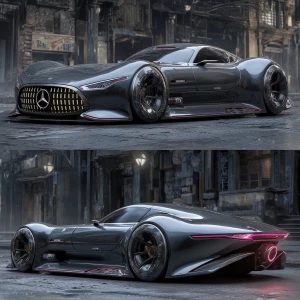Here's a reimagined prompt for a futuristic car concept based on...