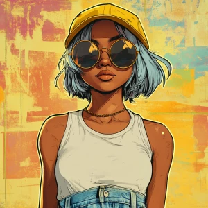 young, rebellious gta-style character. The character should have...
