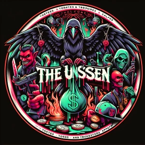 Design a circular digital art ,hyper realistic ,mascot logo type...