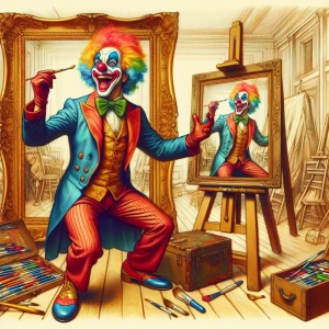 Create an illustration in the style of Norman Rockwell featuring...