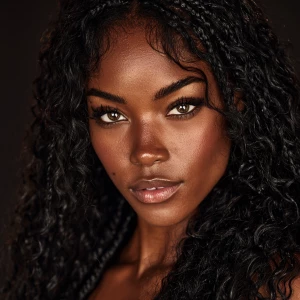 Ultra Dynamic is a strikingly beautiful African American woman w...