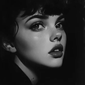 16 but girl female portrait