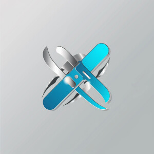 Design a modern and sleek logo for 'iFix Service,' a premium App...