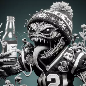 highly detailed intricately designed disney-esque zombified Stit...