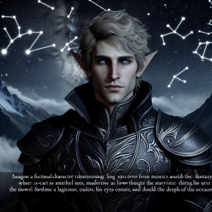 Caranthir-Ar-Fieniel from the Witcher uses magic to alter the st...