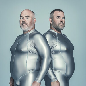 Create a photo illustration featuring head-to-toe portraits of t...