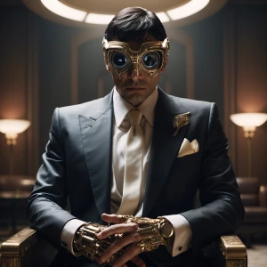 Generate an image of an extraterrestrial character styled after...