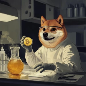 DOGE meme.,I'm a mad lab scientist creating liquid coins, GTA st...