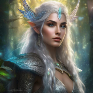 With ethereal grace and an aura of ancient power, the mythologic...