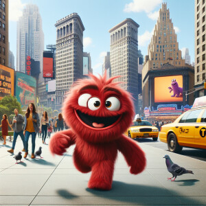 Elmo In New York City