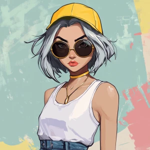 young, rebellious gta-style character. The character should have...