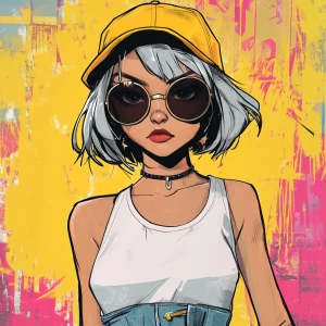 young, rebellious gta-style character. The character should have...