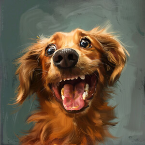 create an image of dogday from smiling critters