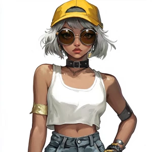 young, rebellious gta-style character. The character should have...