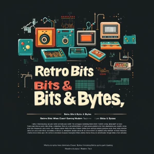 YouTube Channel Banner Design Brief for "Retro Bits & Bytes"...