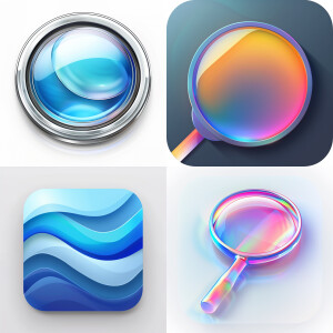 Create a brand new app icon for Arc Search - the AI-powered web...