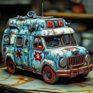 A really fuckin cool ambulance