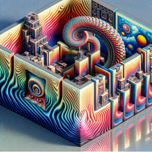 Surreal Optical Illusion NFT