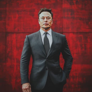 Elon Musk..elon in a suit at a red carpet movie premiere like mi...