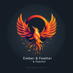 Ember & Feather Logo Design
This logo features a stunning firebi...